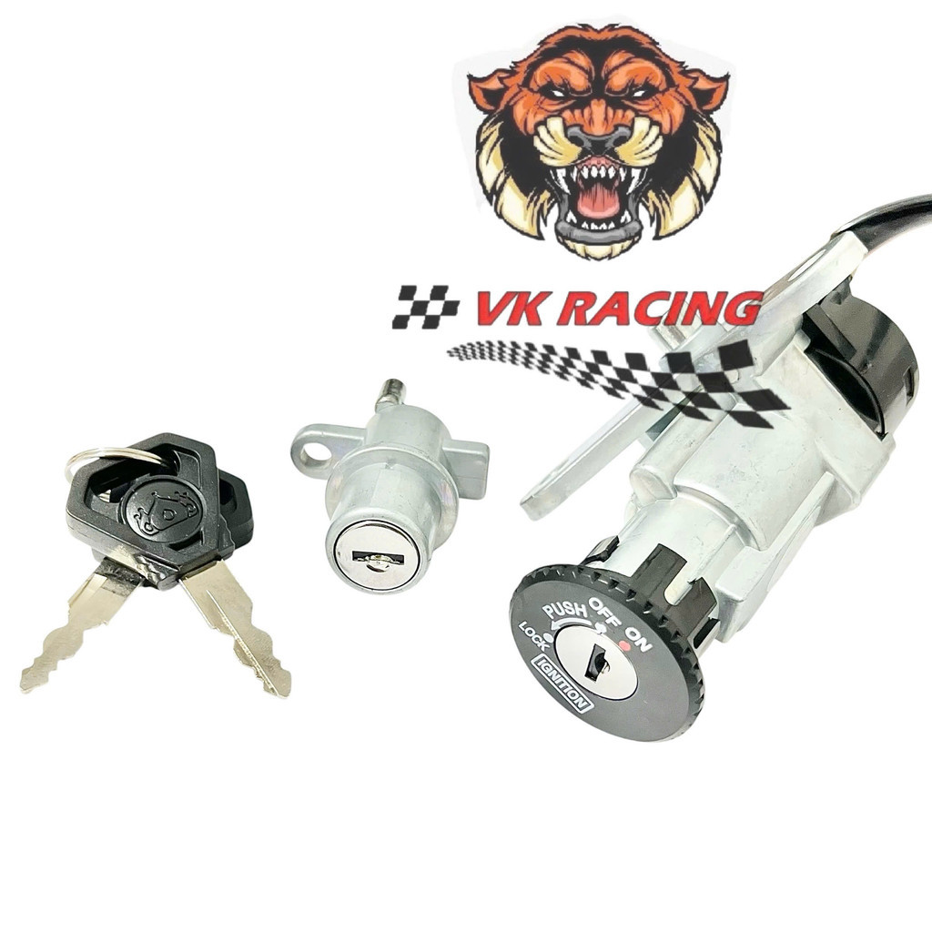 Bộ ổ khoá trước sau 2 dây jupiter v - jupiter r - jupiter mx vương niệm
