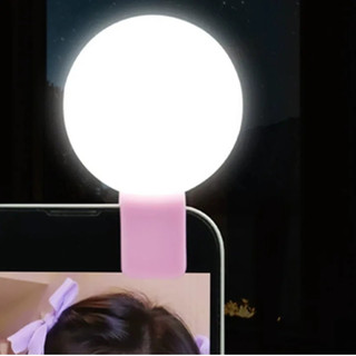 Có Thể Điều Chỉnh 3 Cấp Đèn Mini Selfie Vòng LED Lấp Đầy Ánh Sáng Kẹp Trên Điện Thoại Di Động Laptop Đèn Ringlight Chụp Ảnh Phụ Kiện Điện Thoại