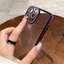 Ốp điện thoại, cho iPhone 11 12 13 14 15 16 Pro Max Plus, trọn gói, chất liệu TPU mềm, chống sốc, ốp lưng bảo vệ, mạ trong suốt sang trọng, lấp lánh lấp lánh lấp lánh, có ống kính p