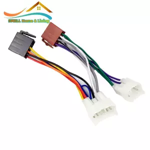 Dây nịt vô tuyến âm thanh nổi trên ô tô Lắp đặt trực tiếp Không biến dạng cho đài phát thanh ISO