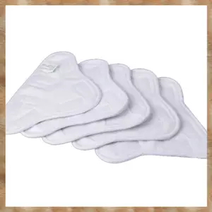 5 Cái / lốc Thích Hợp Cho Tấm Thay Thế Cây Lau Nhà Hơi Nước, Đầu Cây Lau Nhà Có Thể Giặt Được, Cây Lau Nhà Có Thể Tái Sử Dụng 25X18 CM
