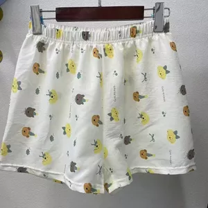 Phong Cách Hàn Quốc In Phong Cách Hoạt Hình In Hình Quần Pyjama Nữ Mùa Hè Mỏng Rời Rộng Quần Phòng Chờ Ôm Hơn Nhìn Lounge Quần