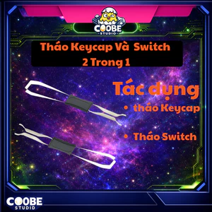 Dụng Cụ Tháo Keycap Và Tháo Switch - 2 Trong 1 - Chắc Chắn - Hỗ Trợ Mod Phím Cơ - CooBeStore