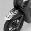 GILL 1 Miếng Dán Xe Máy, Decal Ngọn Lửa Đua Sọc Fender Phản Quang Miếng Dán, Bền Chống Trầy Xước Trang Trí PVC Chống Thấm Nước Miếng Dán Trang Trí Cho Xe Máy Điện Xe Máy