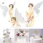 3 Chiếc DIY Vườn Cổ Tích Thu Nhỏ Đồ Trang Trí Thủ Công Các Bức Tượng Nhỏ Để Trang Trí Bánh