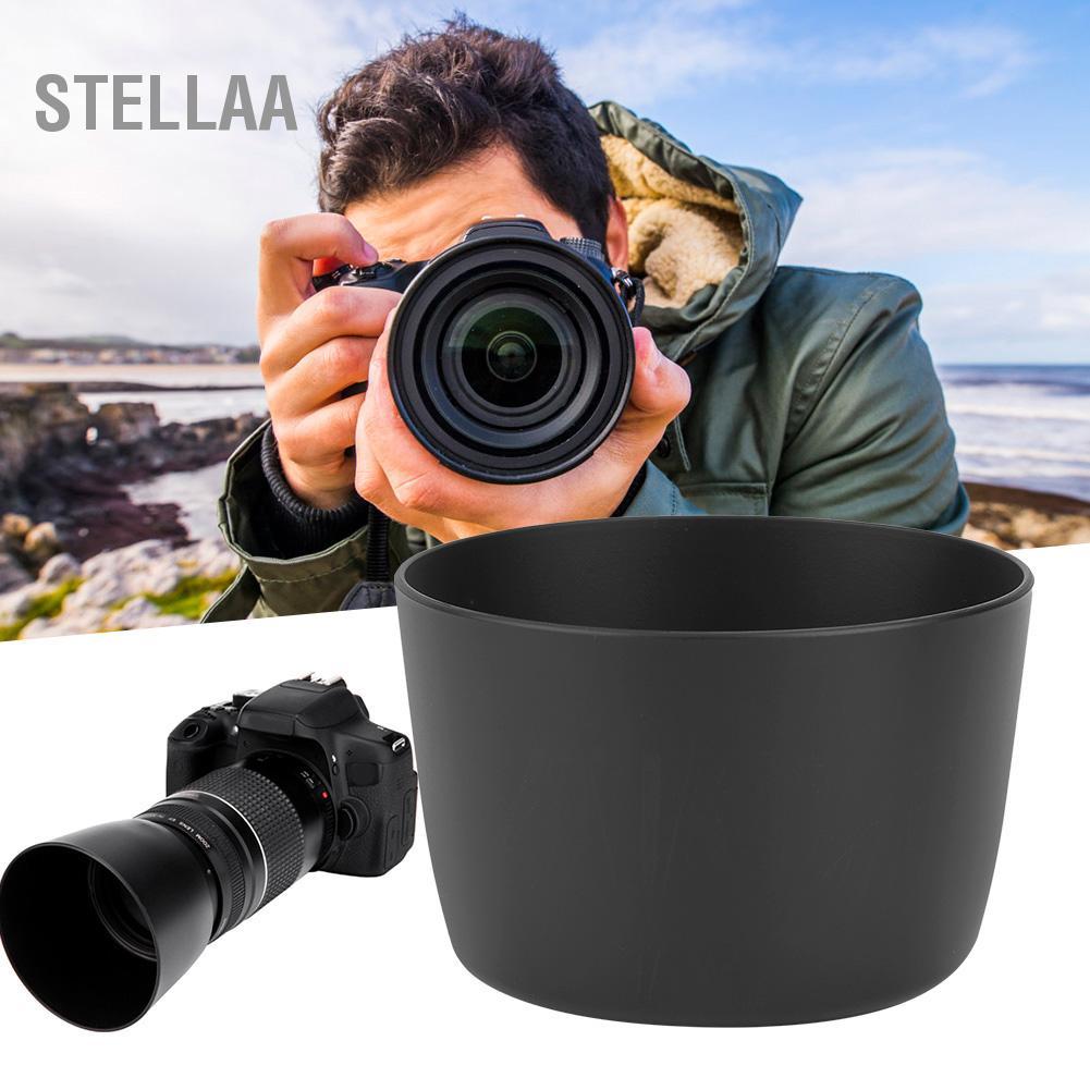 Stellaa Stellaa Lens Mount Hood ET-60 Phụ kiện chụp ảnh thay thế bằng nhựa ABS cho EF-S 55-250mm f / 4-5.6 là 90-300mm 4.5-5.6 75-300mm Đèn nền Đèn flash ban đêm