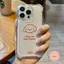 Ốp Điện Thoại Chó Đơn Giản Dễ Thương Cho Poco X8 Pro Max X7 Pro X6 Neo X5 X4 X3 NFC GT X2 F8 F7 Ultra F6 F5 F4 GT F3 F2 Pro 5G 4G Bìa Hoạt Hình Dòng Đỏ Bốn Góc Trong Suốt Mềm Mại Vỏ