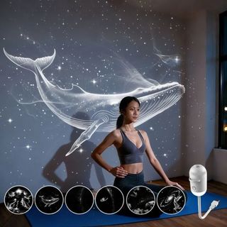 Máy chiếu Galaxy Star AWNGD, Máy chiếu bầu trời đầy sao chạy bằng USB có độ sáng có thể điều chỉnh, 360° Xoay Điều Khiển Cảm Ứng Di Động Máy Chiếu Ngôi Sao Đèn Ngủ Trẻ Em Người Lớn Quà Tặng