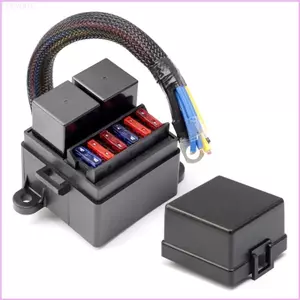 Giá đỡ rơle 6 cầu chì có dây trước Cinnan có khả năng chịu tải để lắp đặt nhanh