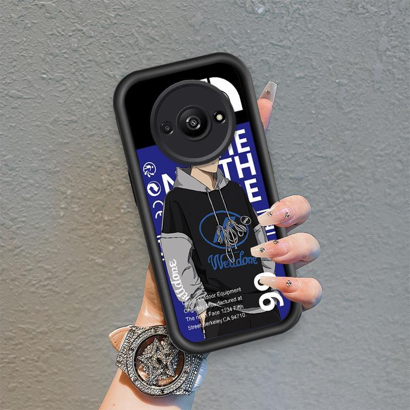 Ốp Lưng Cho Redmi A3 / POCO C61 4G Hoạt Hình Silicon Mềm Ốp lưng TPU Jujutsu Kaisen Anime Mắt Thiên Thần Chống Sốc Ốp Lưng