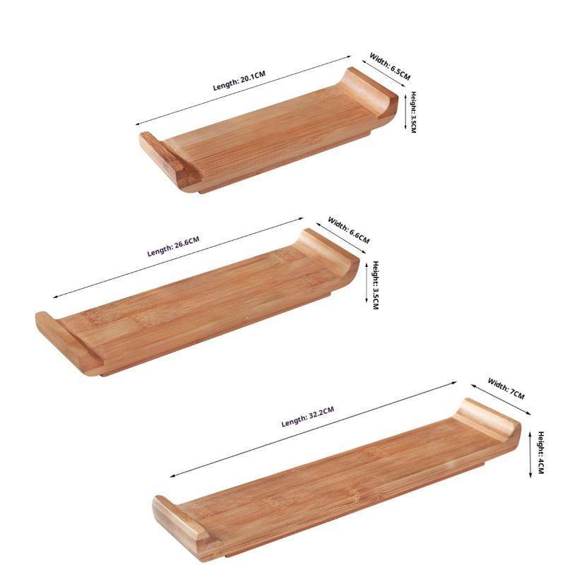 PlumHOUSE Tre Sushi Board Bộ Đĩa Hình Chữ Nhật Để Nấu Sashimi Khay Phục Vụ Chất Lượng Cao Cho Nhà Hàng Nhà Bếp Sử Dụng VN