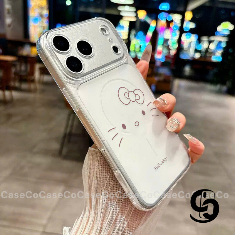 Ốp Lưng Cho IPhone 15 12 16 11 17 13 14 Pro Max 16 15 Plus 17Air Cute Bow Kitten Luxury Ultra-thin Frosted Soft Cover
