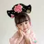 MAKY Mũ đội đầu công chúa cổ điển dành cho Hanfu, màu sắc truyền thống, phụ kiện tóc hoàng gia nữ hoàng