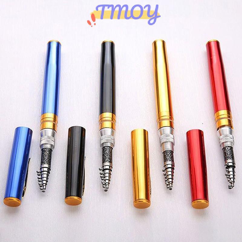 TMOY Cần câu cá mini di động với kính thiên văn gấp gọn, phù hợp cho người yêu thích câu cá ven biển