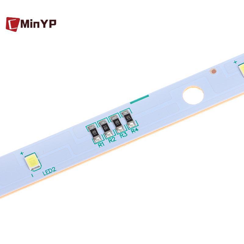 CMinYP 2 Chiếc Tủ Đông Thanh Đèn LED Dải Cho ONGSHENG / HISENSE Tủ Lạnh Đèn LED E349766 MDDZ-162A 1629348 Vinh quang DC12V 2W
