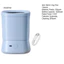 Máy làm sạch chân chó có thể sạc lại Usb tự động Cốc giặt loại bỏ bùn bằng silicon cho chó và mèo vừa nhỏ Dụng cụ chân thú cưng dễ dàng cho bàn chân thú cưng Máy làm sạch chân thân thiện với thú cưng