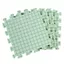 OUSXA 1 / 4 Bảng chặn bọt, Thảm đan di động siêu dày, Đồ thủ công xốp 32x32cm Bảng đan lưới có thể tái sử dụng