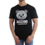 Áo sơ mi nam nữ cổ tròn tay ngắn họa tiết ren gấu bông, chất liệu cotton cao cấp, size XS-3XL
