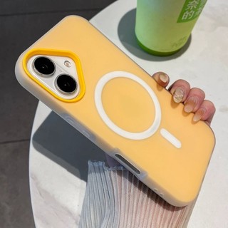 Ốp Điện Thoại Jelly Skin Feel Matte Magnetism Thích Hợp Ốp Lưng Cho iPhone 16 17 11 12 13 14 15 Pro Max 16 Plus