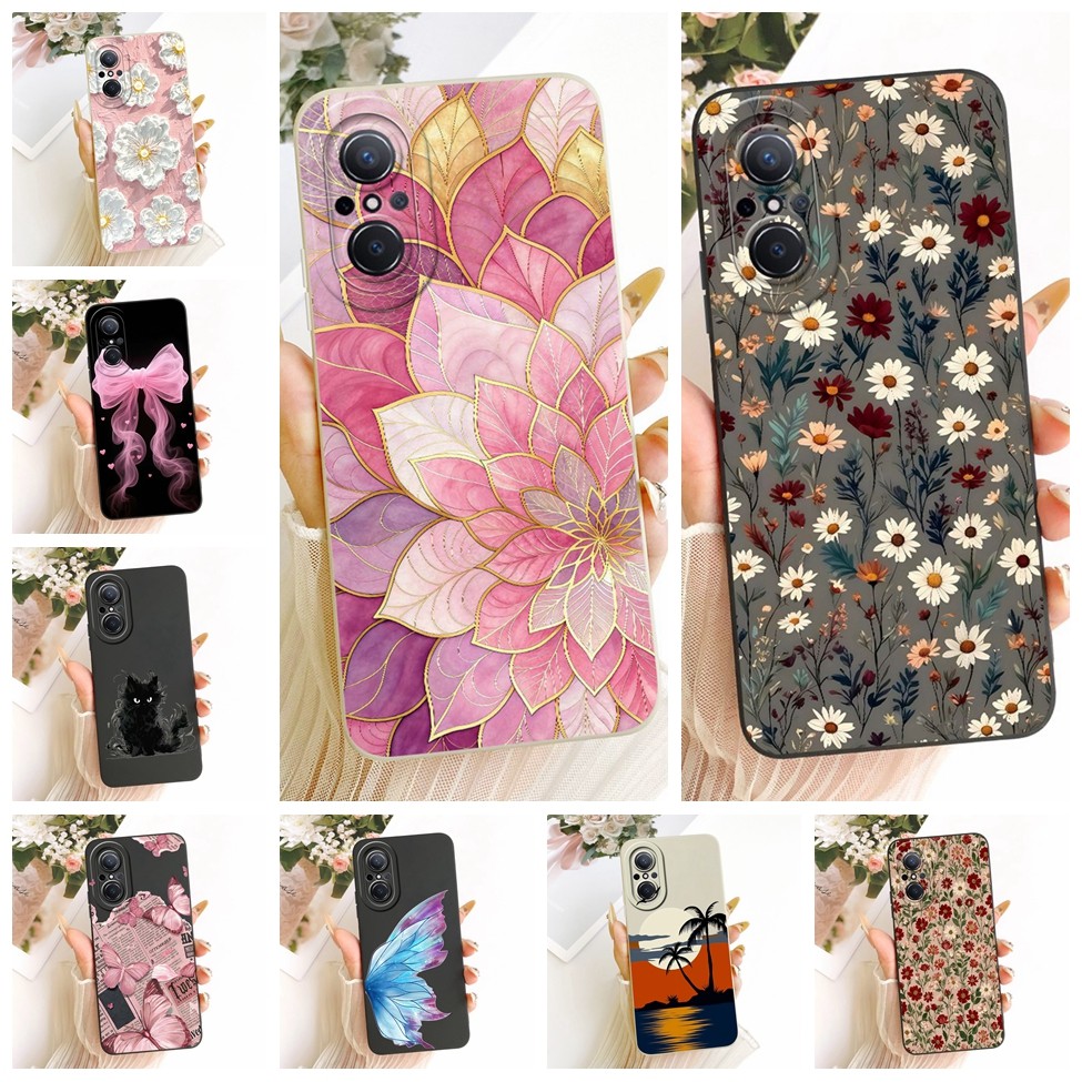 Ốp lưng Huawei Nova 9SE JLN-LX1 JLN-LX3 Vỏ Huawei Nova 9 SE Phim hoạt hình thời trang Vỏ điện thoại silicon vẽ ngộ nghĩnh dễ thương