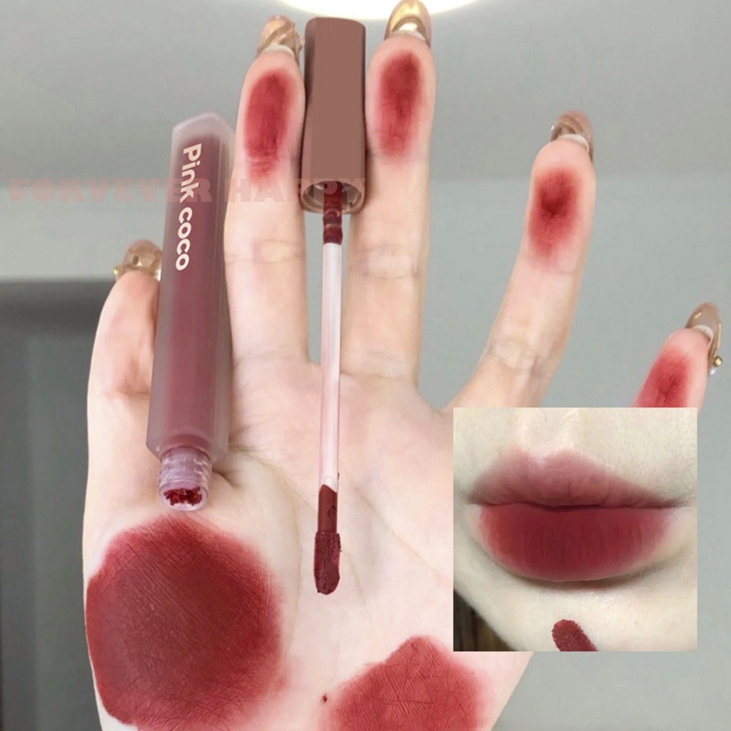 Son môi bùn mịn màng - Son Tint màu mềm không thấm nước để trang điểm hàng ngày