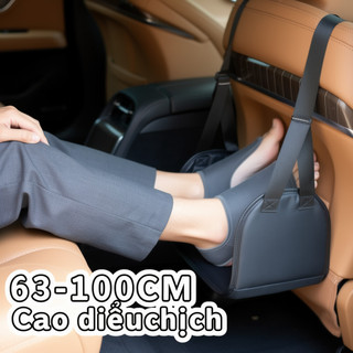 Võng chân ô tô Chỗ ngồi có thể điều chỉnh Máy bay du lịch Hỗ trợ chân văn phòng Lưới có thể gập lại