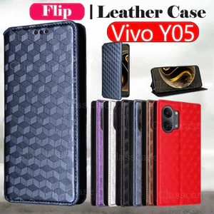 Vỏ Vivo Y05 2026 Cho Vivo Y05 Y05s Y11d Y21 Y 05 Y 05s Y 11d Y 21 VivoY05 VivoY11d Vỏ Điện Thoại Da Khe Cắm Thẻ Ví Giá Đỡ Vỏ Bảo Vệ Chống Sốc