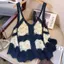 YRBWD Áo Vest Bohemian, Đầm vest móc dáng rộng, Áo hai dây dệt kim in họa tiết rỗng đa năng cho kỳ nghỉ đi biển mùa hè