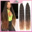 MYPANDA Móc Tóc Deep Wavy Twist BoHo - Chất Liệu Tổng Hợp Cho Tóc Xoăn Và Bím Tóc Chống Nhiệt