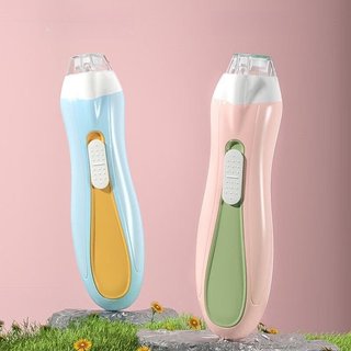 Máy mài móng tay cho bé Tông đơ điện Đèn LED yên tĩnh 6 đầu USB có thể sạc lại An toàn cho trẻ sơ sinh Tập đi