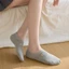 Ở Lại Thể Hiện Tất 5 Đôi Tất Cotton Không Trơn Trượt Vô Hình Lót Tất Dành Cho Nữ Cổ Thấp Tất Thường Ngày