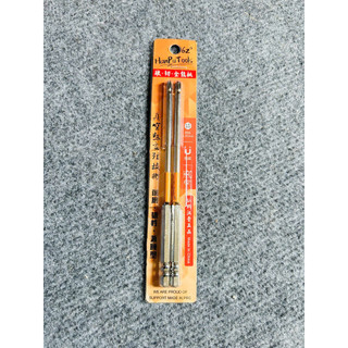Mũi vít 4 cạnh chuôi Lục Giác  65mm - 80 - 100 - 150mm PH2 HanPuTools 62° Chất Liệu HRC Cao Cấp