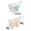 Giỏ đựng kẹo Treeling cho sinh nhật và lễ kỷ niệm Hộp đựng đồ ăn nhẹ có tay cầm Trang trí xe đẩy