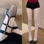 Khuyến mãi: Tất đùi lưới over-the-knee gợi cảm, chất liệu lụa đen - Pure Desire