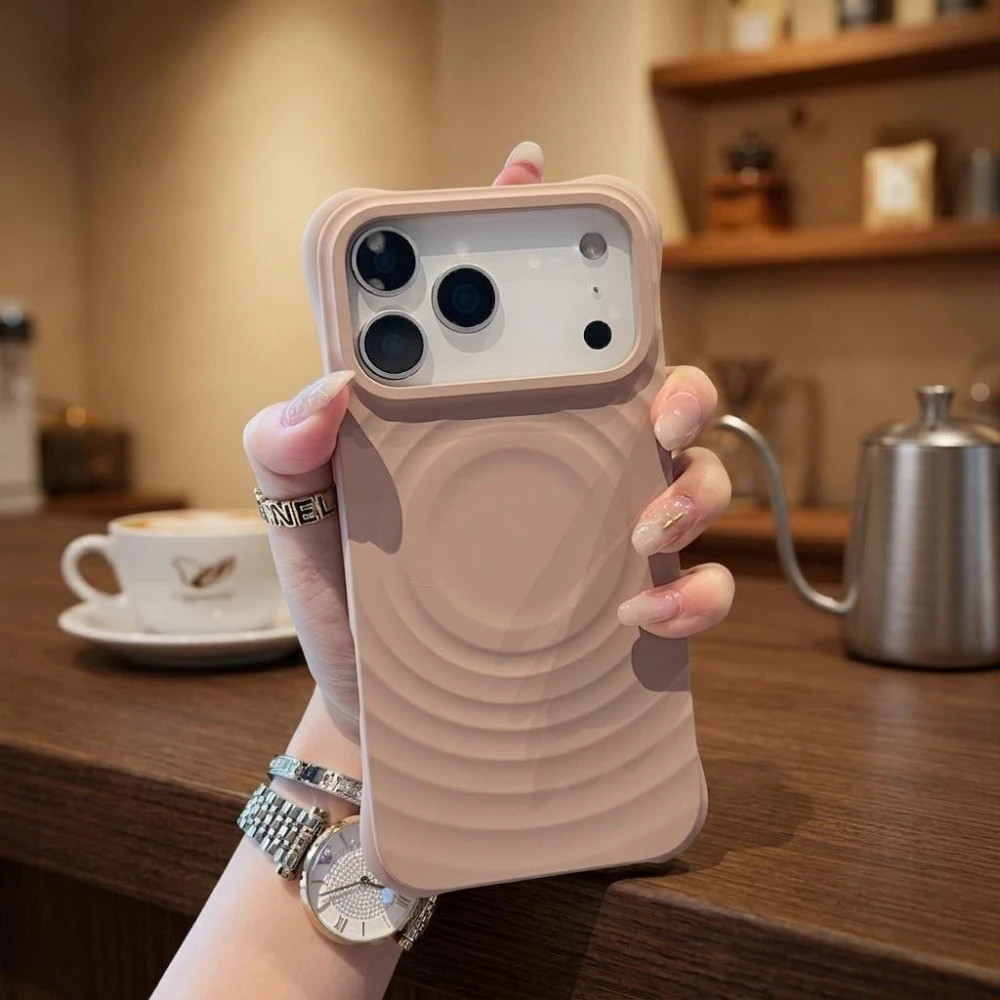 Ốp điện thoại silicon lỏng chất lượng cao màu nâu hổ phách cho iPhone 17 Pro Max 16 15 14 13 Pro Max Plus Vỏ bảo vệ chống sốc
