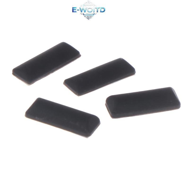 E-WOITD 4 Cái / bộ Miếng Lót Chân Cao Su Cho Thinkpad T490 T495 P43S T14 Miếng Lót Chống Trượt Chân Đế Đáy Bao Thay Thế E-WOITD