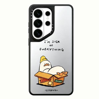 Từ Giải Trí Nằm Vịt Gương Cứng Phone Case For Dành Cho Samsung Galaxy S26 25 24 23 UItra S26 25 24 23 Plus Vỏ Bảo Vệ Chống Sốc