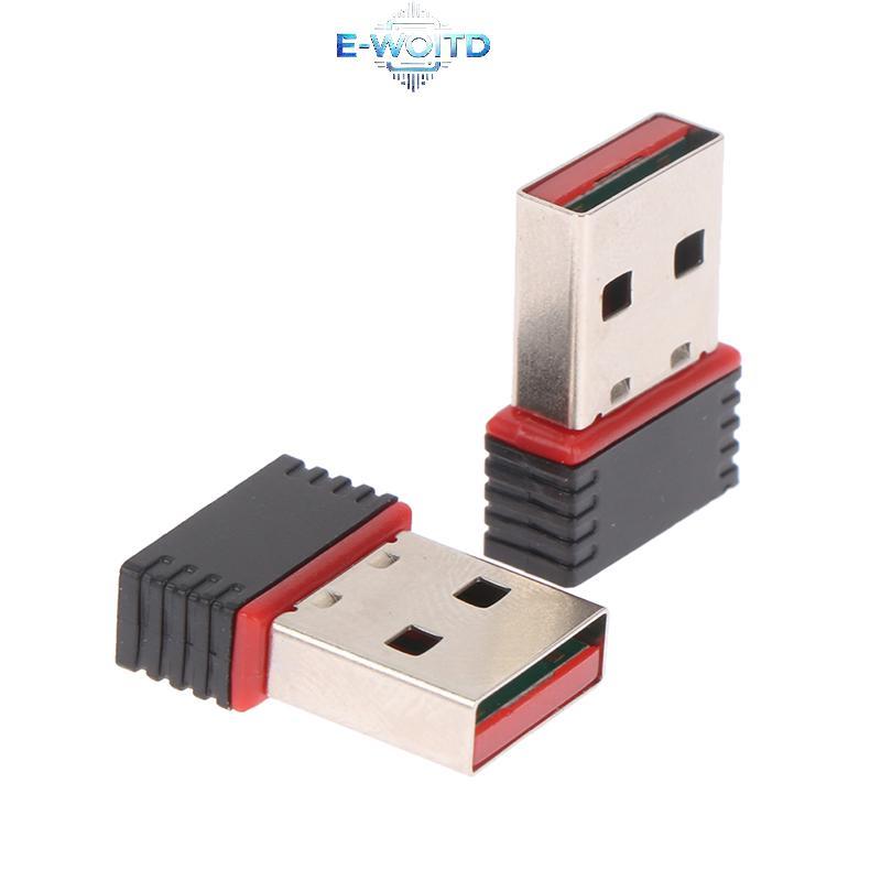 E-WOITD Mini USB Wifi Adapter 802.11n Ăng-ten 150Mbps USB Không Dây Thu Dongle Card Mạng Bên Ngoài Wi-Fi Cho Máy Tính Để Bàn Laptop E-WOITD