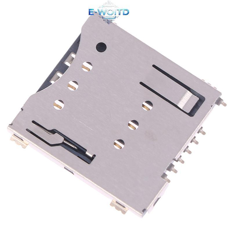 E-WOITD MUP-C792 Oril Đầu nối thẻ SIM Miếng dán tự xuyên 6 + 1 P Khe cắm thẻ SIM Soet E-WOITD
