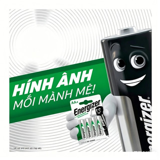 Pin sạc Energizer Recharge Power Plus AA / AAA 1.2V NiMH 2000 / 800 mAh (Thẻ)