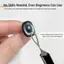 TRTR Hole Cat Eye Nail Art Magnet 4 CÁI Dụng cụ làm móng từ tính rỗng để tạo hiệu ứng Su trên Gel mắt mèo DIY tại nhà Salon VN