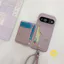 Phone Case For Google Pixel 10 Pro XL 9 8 7 6 / 9A 7A TPU Down Coat Style PU Down Coat Style Aesthetic Korean Cute