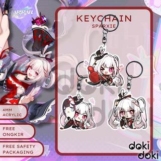DOKIDOKI GANTUNGAN KUNCI KEYCHAIN SPARXIE HONKAI STAR RAIL - KC SPARXIE 001