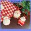 ULJ 2 / 3 Chiếc Dễ Thương Giáng Sinh Ông Già Noel Móc Khóa Mặt Dây Xích Điện Thoại Túi Treo Trang Trí Bapa Charm Móc Khóa Phụ Kiện Quà Tặng.