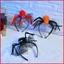 SY Halloween Tóc Vòng Trẻ Em Ngộ nghĩnh Nhện Tóc Ban Nhạc Trang Trí Tiệc Mũ