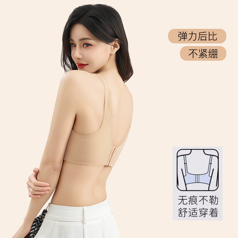 Áo ngực thoáng khí không khung phong cách mỏng mùa hè