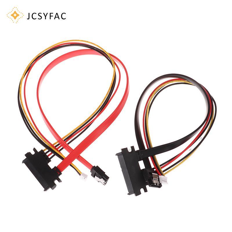 JCSYFAC 20 / 30 / 40cm Mini 4Pin + Cáp Nguồn SATA 22 (15 + 7) Pin Sang PH2.0 / 3.0 Đĩa Cứng Cáp Dữ Liệu Ổ Đĩa Quang Cáp Nguồn Mới