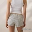 Quần short Mini mùa hè dành cho nữ In chấm / Quần short siêu nhỏ sọc thấp đi chơi