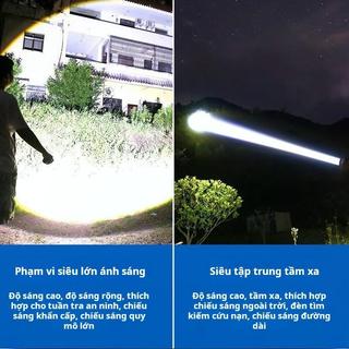 Đèn pin siêu sáng, thích hợp sử dụng ban đêm/cắm trại/câu cá đêm, rất hữu ích khi mất điện