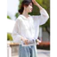Quần áo chống nắng, áo khoác ngắn phong cách zip-up thông thường dành cho nữ, áo rộng rãi